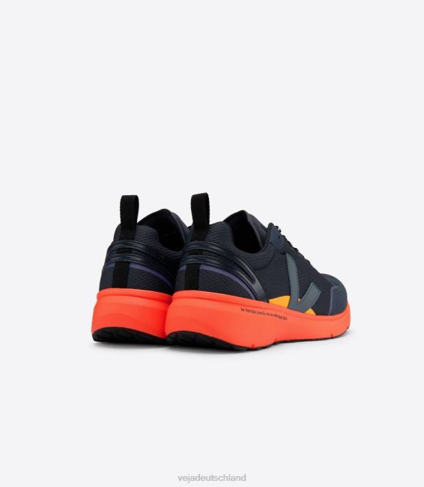 Schuhe VHJD197 Männer Veja X Condor 2 Ciele Nautico Orange Fluo