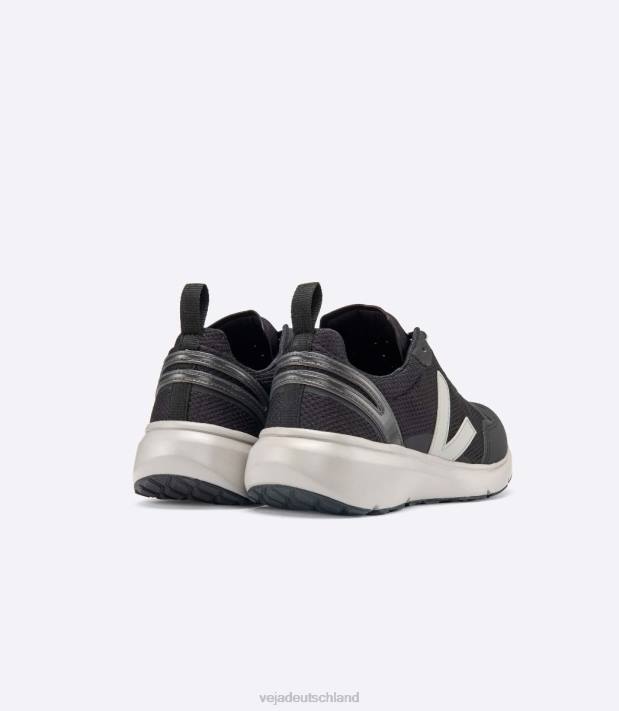Schuhe VHJD198 Männer Veja Condor 2 Alveomesh schwarze Oxford-Grausohle
