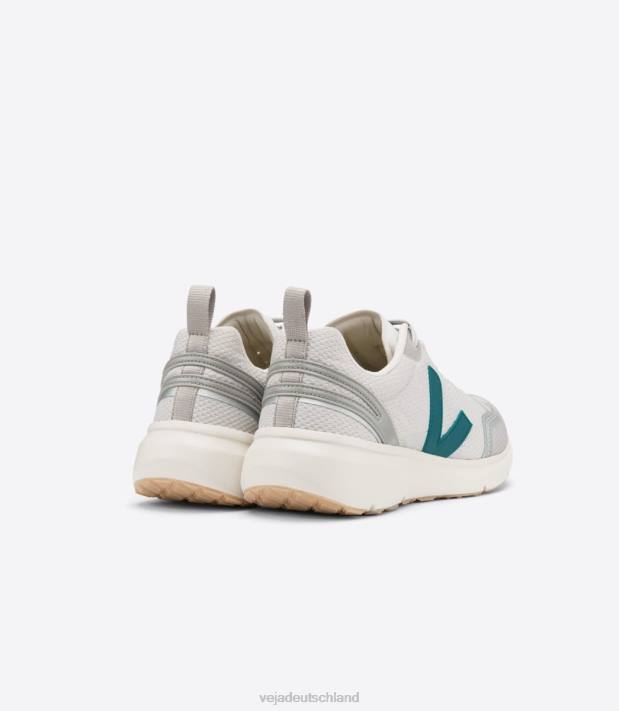 Schuhe VHJD199 Männer Veja Condor 2 Alveomesh hellgrau Bretagne