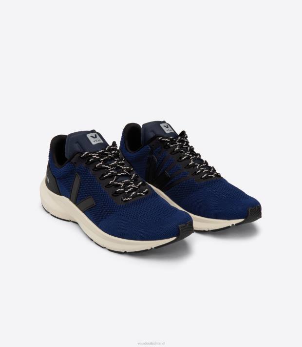 Schuhe VHJD202 Männer Veja Marlin LT V-Strick nil black