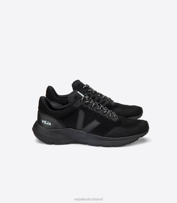 Schuhe VHJD203 Männer Veja Marlin V-Strick ganz schwarz