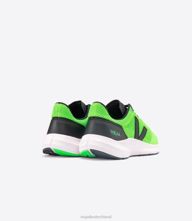 Schuhe VHJD206 Männer Veja Marlin V-Strick Vert Fluo Black