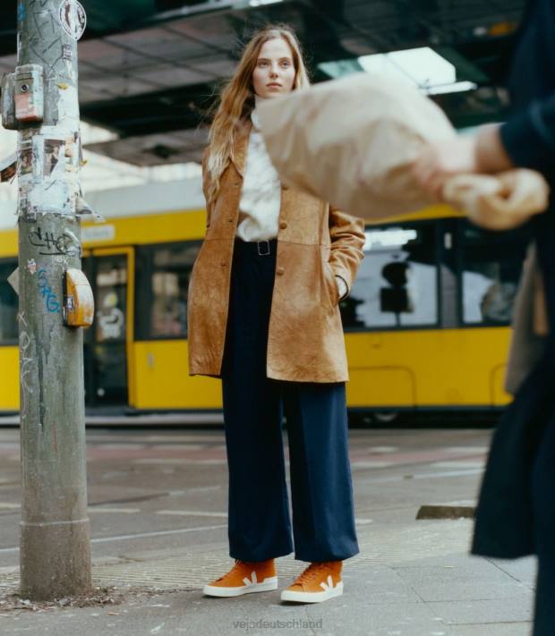 Schuhe VHJD74 Männer Veja Minotaurus Wildleder Kürbis Pierre