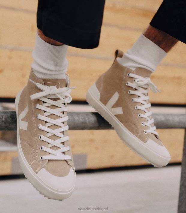 Schuhe VHJD153 Männer Veja Nova HT Canvas Dune Pierre