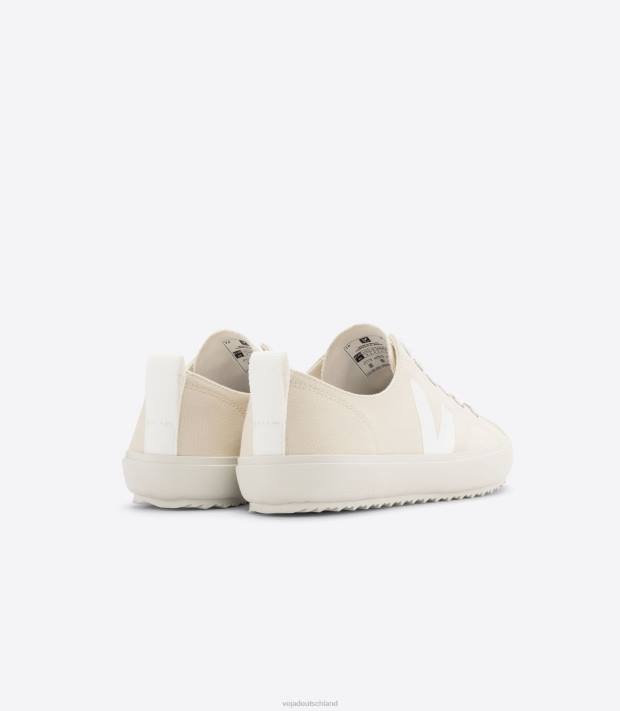 Schuhe VHJD154 Männer Veja Nova Canvas Areia weiß
