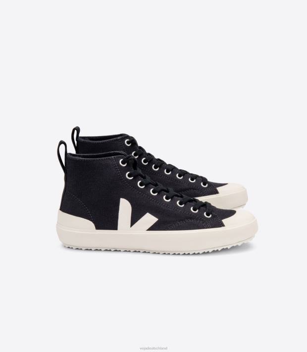 Schuhe VHJD157 Männer Veja Nova HT Canvas schwarz Pierre