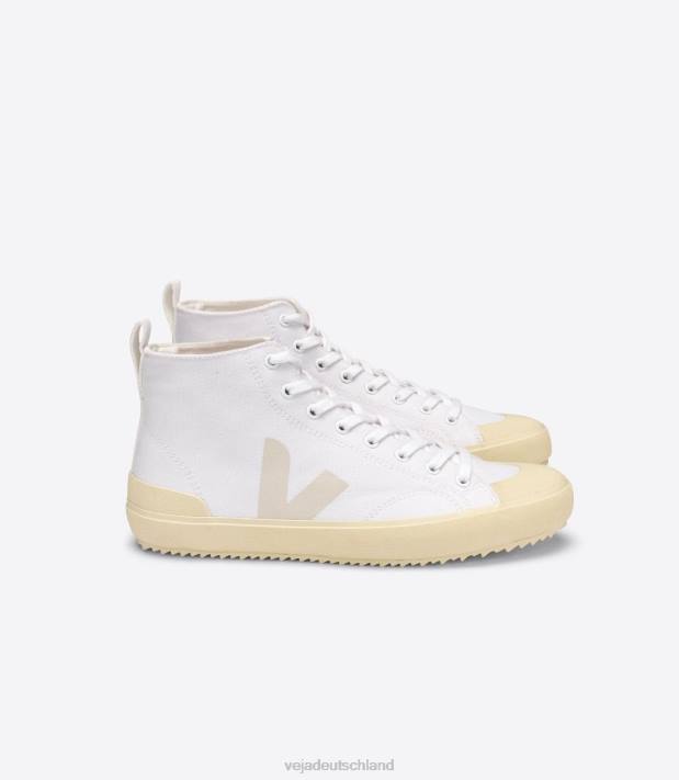 Schuhe VHJD159 Männer Veja Weiße Buttersohle aus Nova HT-Canvas