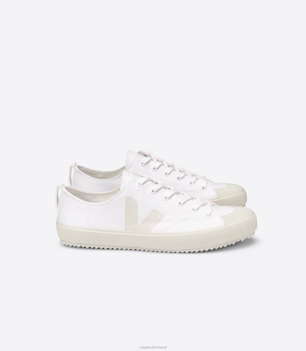 Schuhe VHJD160 Männer Veja Nova Canvas weiß Pierre