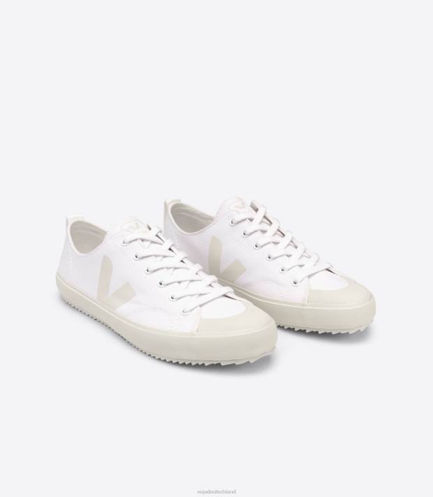 Schuhe VHJD160 Männer Veja Nova Canvas weiß Pierre