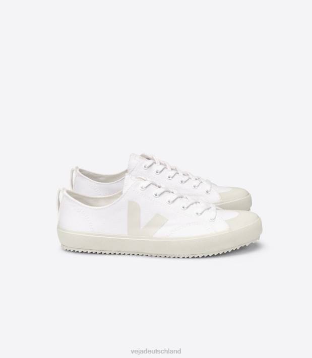 Schuhe VHJD160 Männer Veja Nova Canvas weiß Pierre