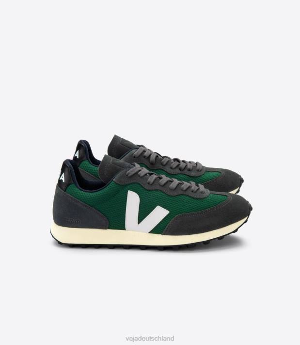 Schuhe VHJD100 Männer Veja Rio Branco Alveomesh Poker weiß