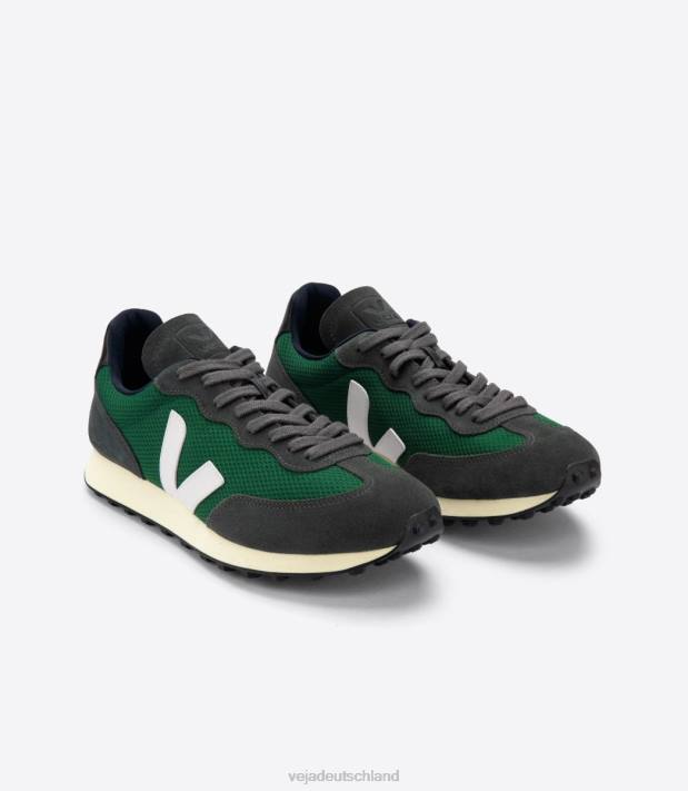 Schuhe VHJD100 Männer Veja Rio Branco Alveomesh Poker weiß