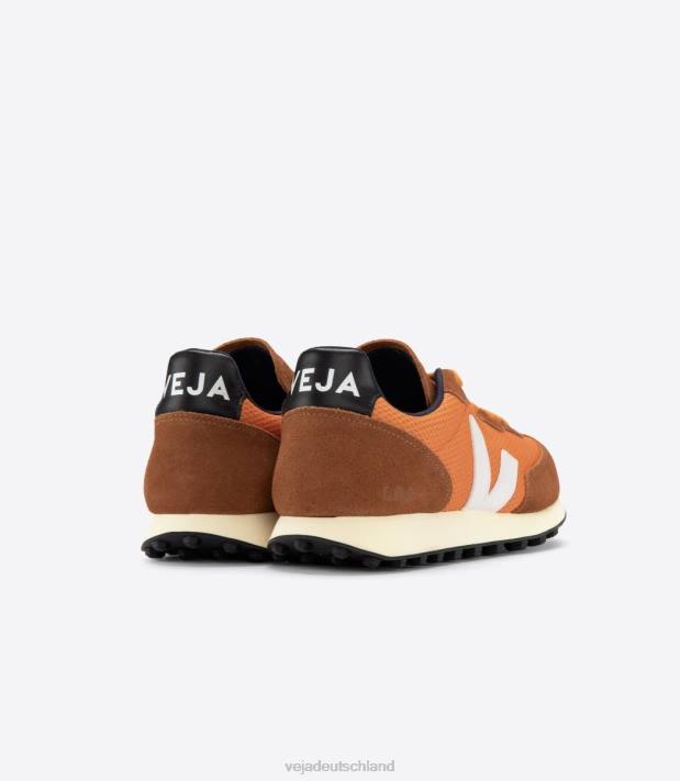 Schuhe VHJD104 Männer Veja Rio Branco Alveomesh Kürbis weiß