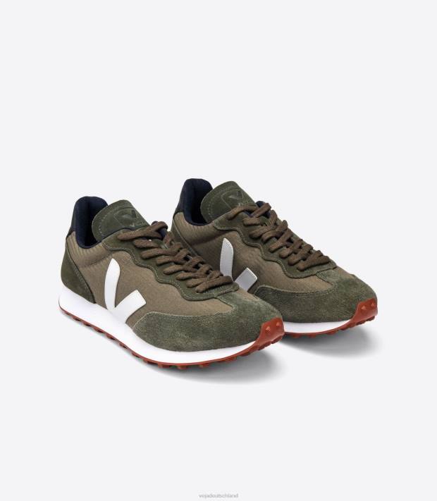Schuhe VHJD105 Männer Veja Rio Branco Ripstop Kaki Pearl