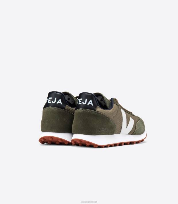 Schuhe VHJD105 Männer Veja Rio Branco Ripstop Kaki Pearl