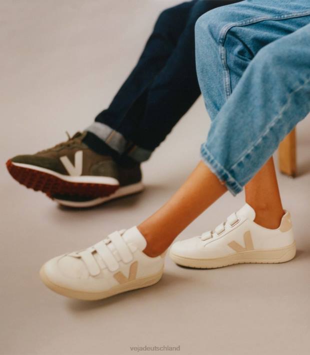 Schuhe VHJD105 Männer Veja Rio Branco Ripstop Kaki Pearl