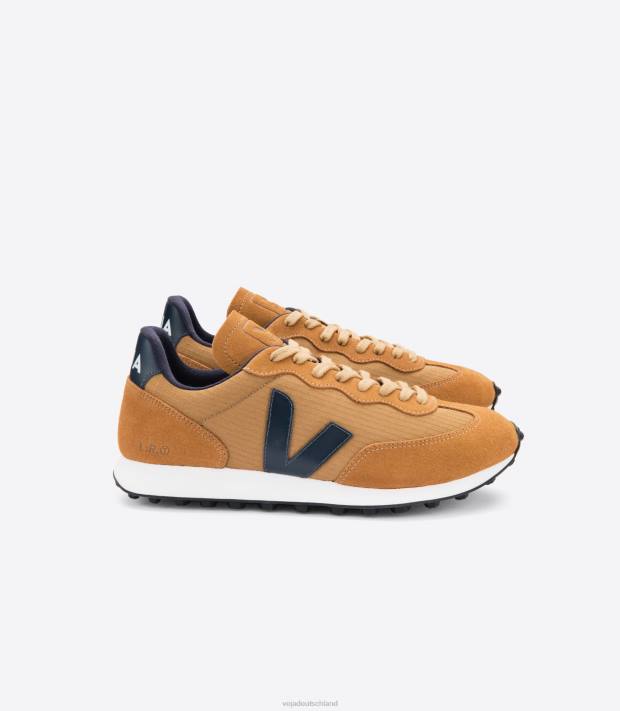 Schuhe VHJD107 Männer Veja Rio Branco Ripstop-Zelt Nautico