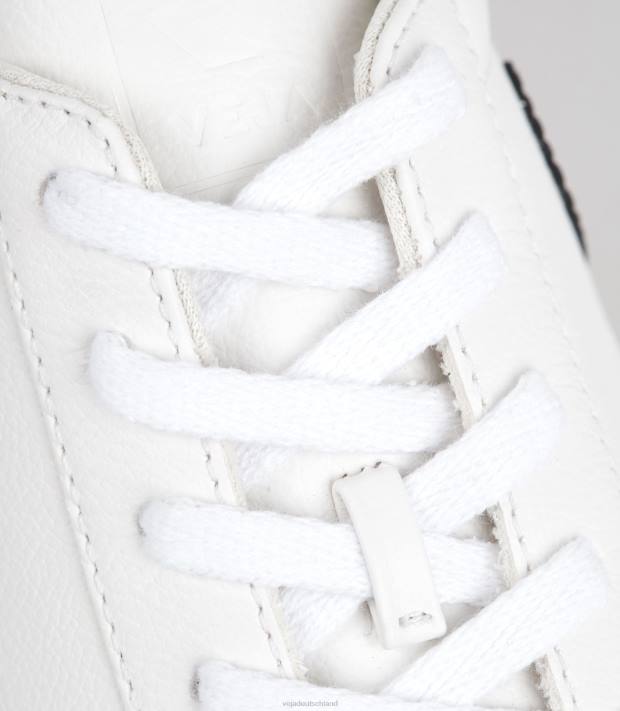 Schuhe VHJD222 Männer Veja Schnürsenkel Bio-Baumwolle weiß