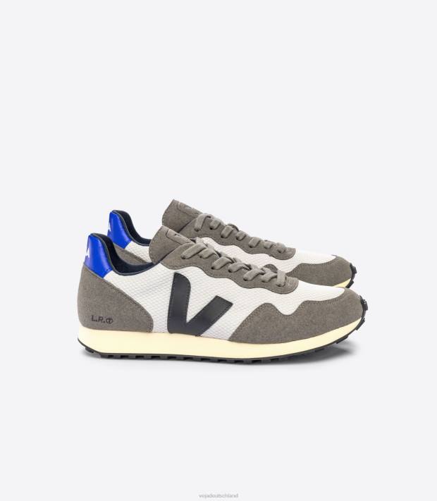 Schuhe VHJD145 Männer Veja sdu alveomesh hellgrau schwarz