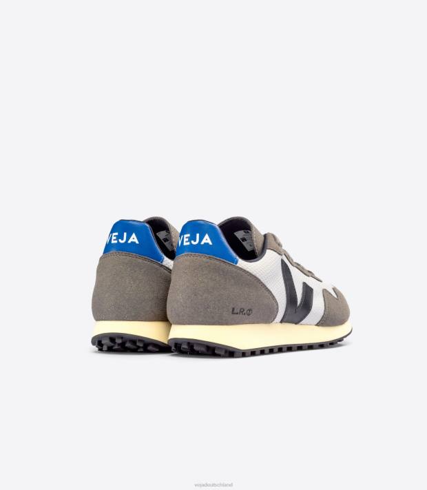 Schuhe VHJD145 Männer Veja sdu alveomesh hellgrau schwarz