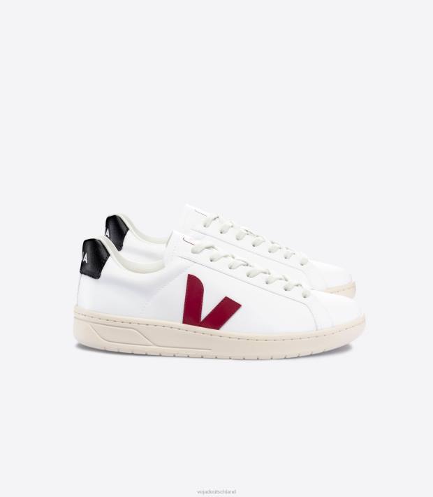 Schuhe VHJD135 Männer Veja Urca Cwl Weiß Marsala Schwarz