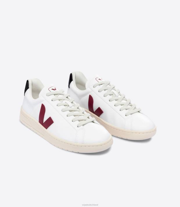 Schuhe VHJD135 Männer Veja Urca Cwl Weiß Marsala Schwarz