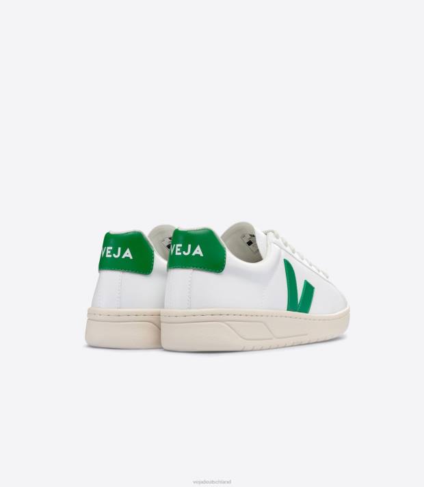 Schuhe VHJD136 Männer Veja urca cwl weiß smaragdgrün