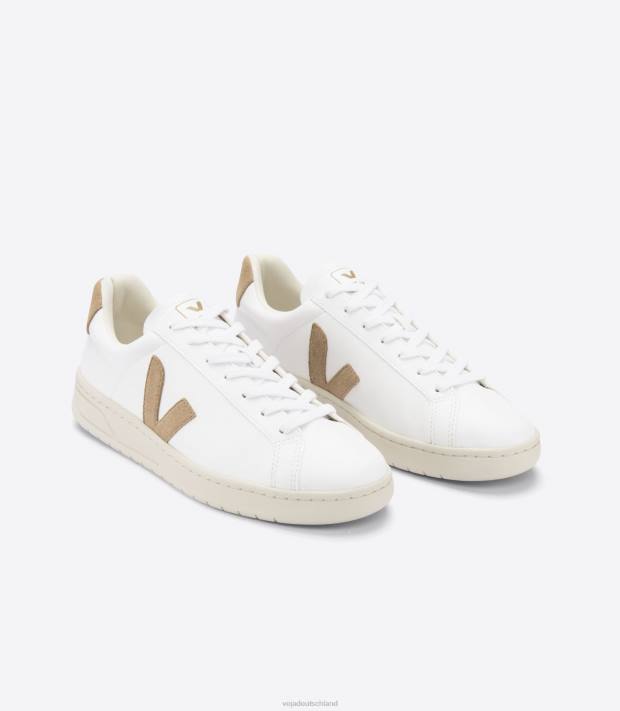 Schuhe VHJD139 Männer Veja urca cwl weiß miel