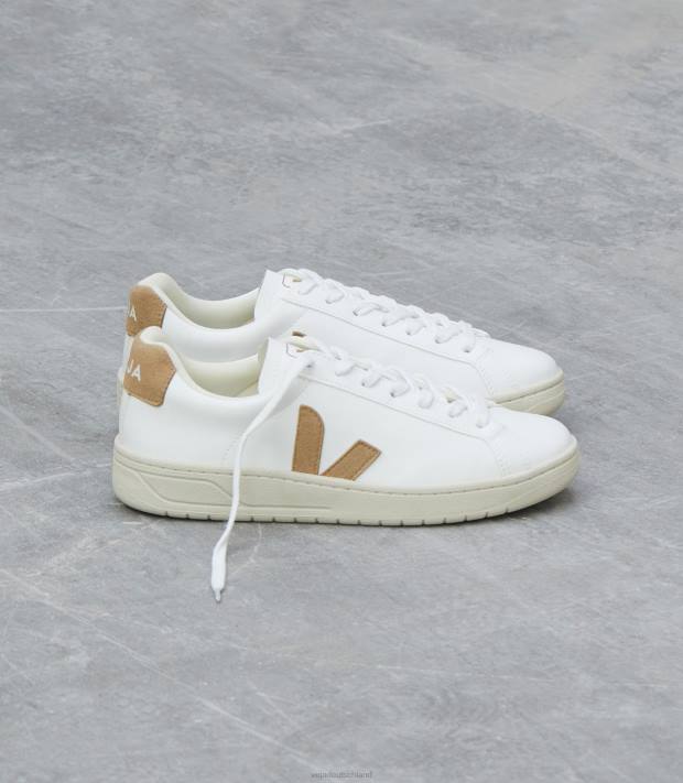 Schuhe VHJD139 Männer Veja urca cwl weiß miel