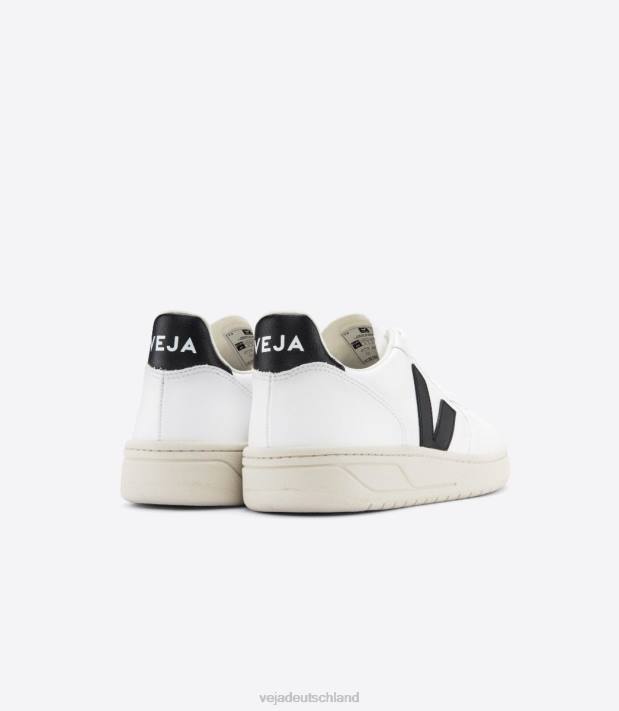 Schuhe VHJD43 Männer Veja v-10 cwl weiß schwarz