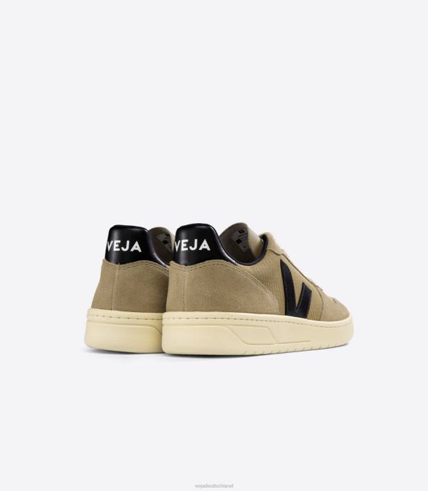 Schuhe VHJD48 Männer Veja V-10 Ripstop Dune Black