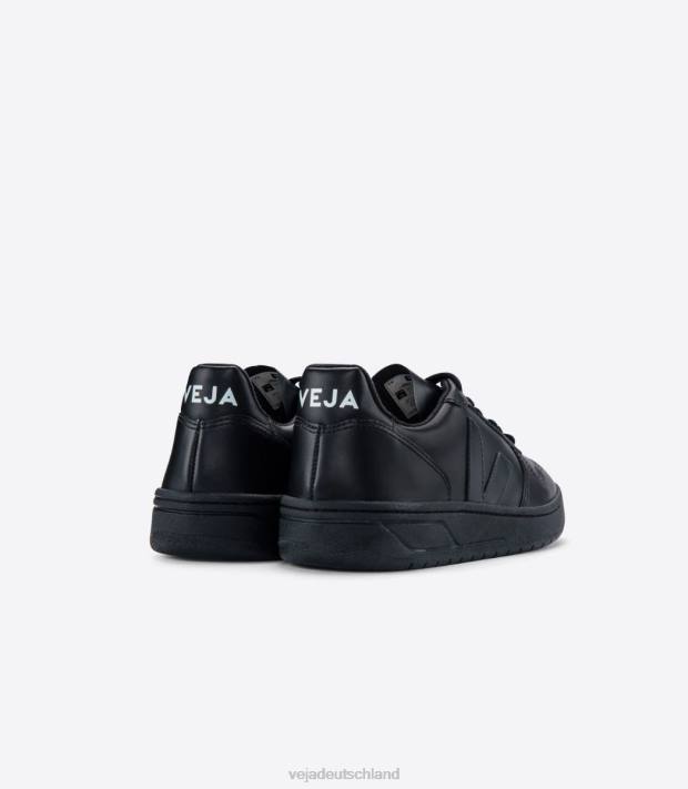 Schuhe VHJD65 Männer Veja V-10 CWL schwarz schwarze Sohle