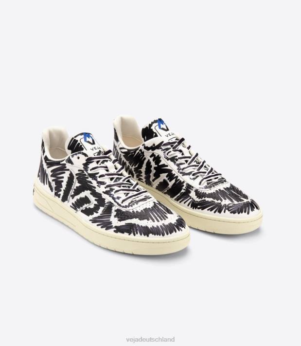 Schuhe VHJD66 Männer Veja X V-10 Leder Marni Vollschwarz