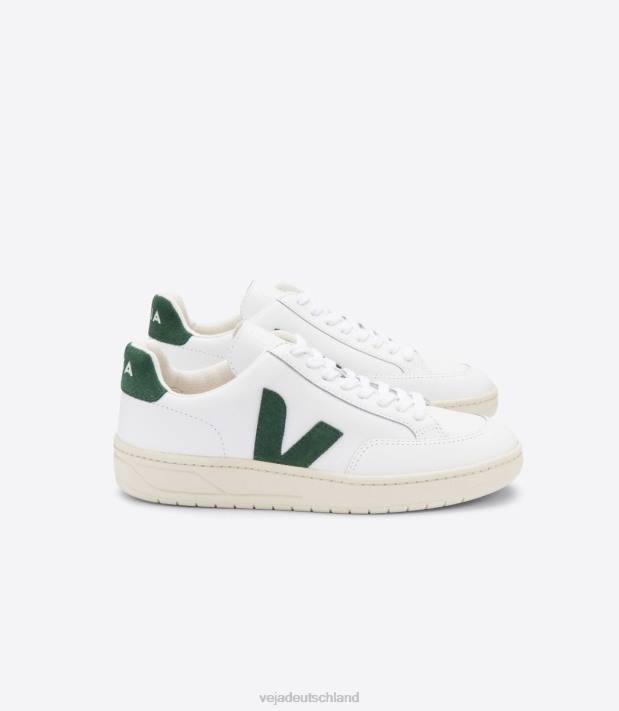 Schuhe VHJD31 Männer Veja V-12 Leder weiß Zypern