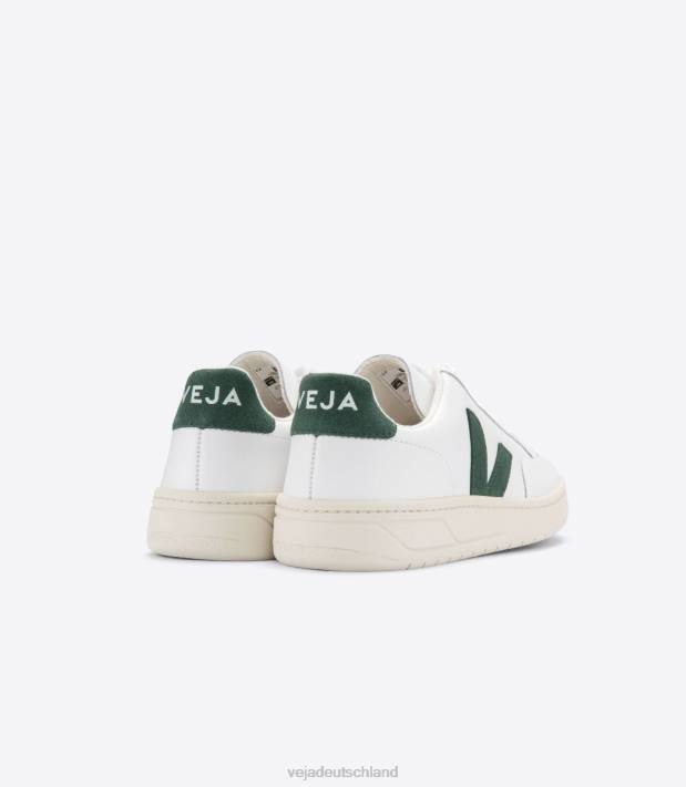 Schuhe VHJD31 Männer Veja V-12 Leder weiß Zypern