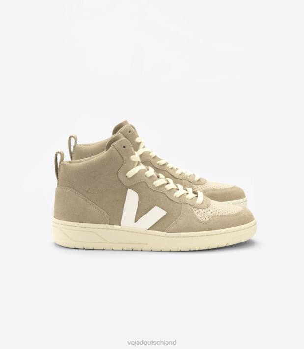 Schuhe VHJD83 Männer Veja V-15 Wildleder Dune Pierre