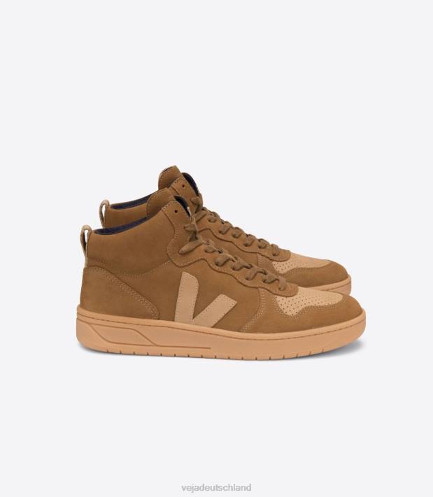 Schuhe VHJD84 Männer Veja V-15 Nubuk Kamelwüste