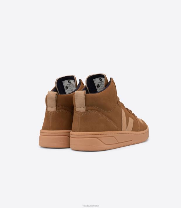 Schuhe VHJD84 Männer Veja V-15 Nubuk Kamelwüste