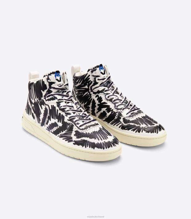 Schuhe VHJD85 Männer Veja X V-15 Leder Marni Vollschwarz