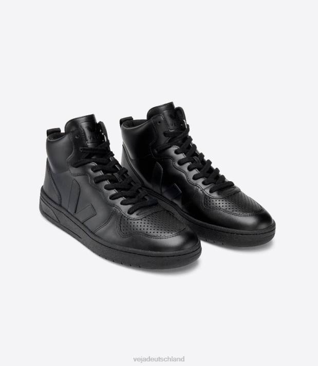 Schuhe VHJD88 Männer Veja V-15 CWL komplett schwarz