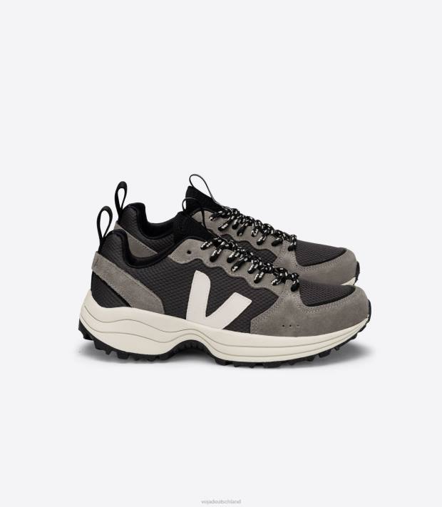 Schuhe VHJD165 Männer Veja Venturi-Alveomesh-Grafit-Mondgestein