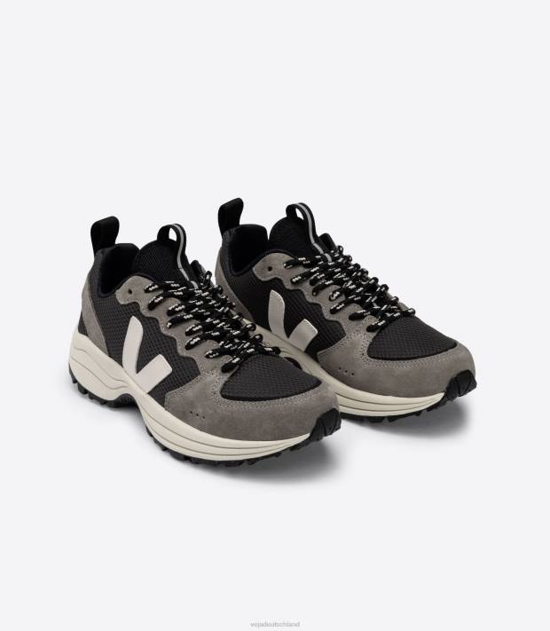 Schuhe VHJD165 Männer Veja Venturi-Alveomesh-Grafit-Mondgestein