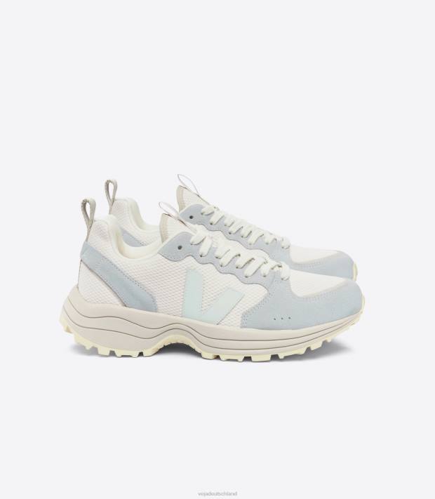 Schuhe VHJD167 Männer Veja Venturi-Alveomesh-Kies, Menthol