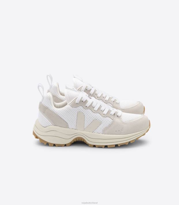 Schuhe VHJD168 Männer Veja venturi alveomesh weiß pierre natur