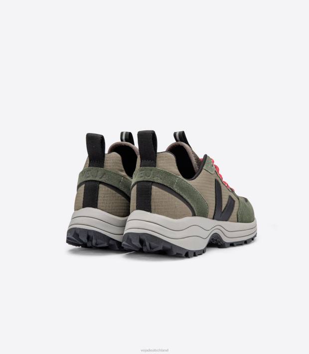 Schuhe VHJD174 Männer Veja venturi ripstop kaki schwarz