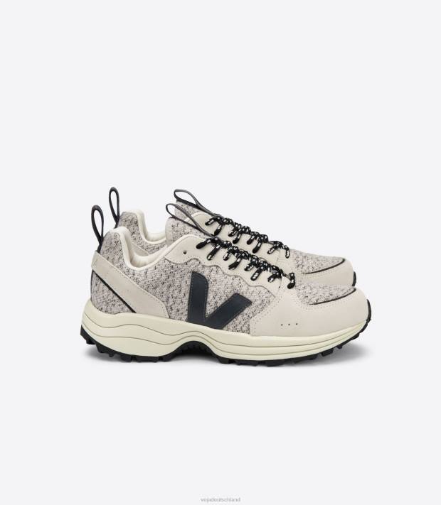 Schuhe VHJD181 Männer Veja Venturi-Flanell-Schneegrafit natur