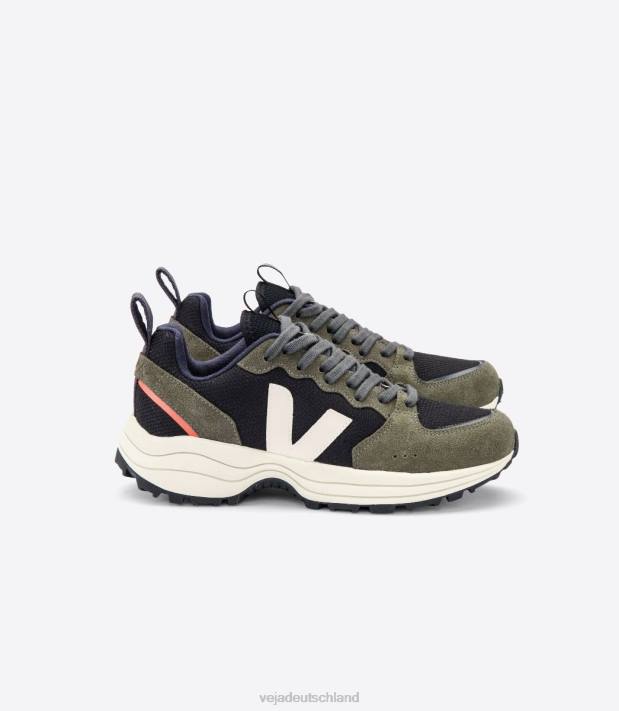 Schuhe VHJD182 Männer Veja Venturi B-Mesh schwarzer Olivenpierre
