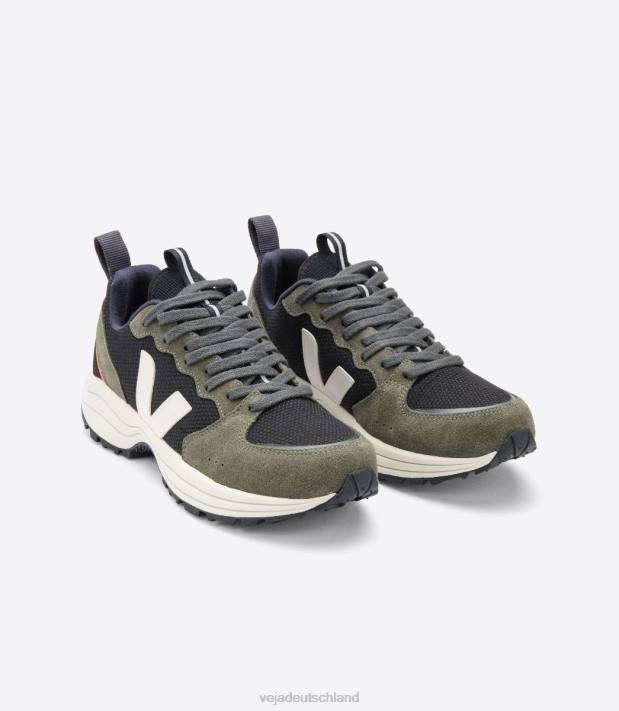 Schuhe VHJD182 Männer Veja Venturi B-Mesh schwarzer Olivenpierre
