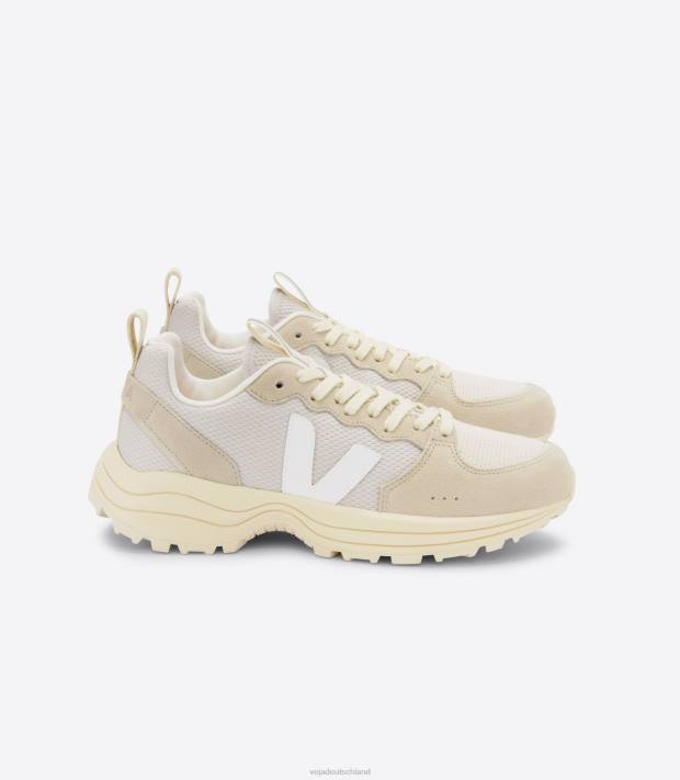 Schuhe VHJD184 Männer Veja Venturi Alveomesh natürliche weiße Butter